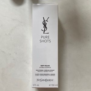 NEW YSL PURE SHOTS SOFT POLISH DOUBLE ESSENCE 150ml 5oz